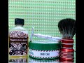 Focus Tritok Slant R53, Stirling Candy Cane soap and Van Yulay Peppermint Bark aftershave