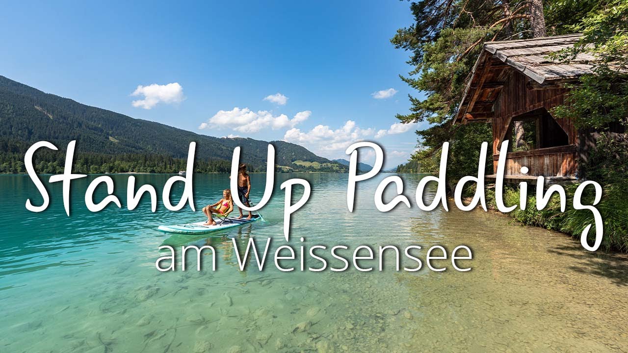 Stand Up Paddling am Weissensee mit Luca Tribondeau YouTube