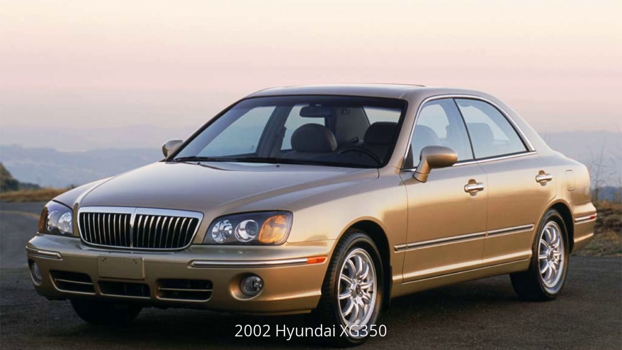 2002 Hyundai XG350 2002 Hyundai XG350