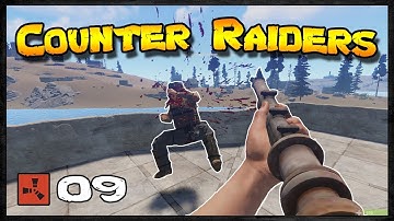 Fighting against COUNTER RAIDERS | Rust Raid Diary #09