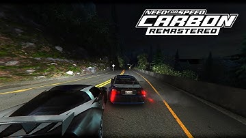 NFS CARBON REMASTERED 2023 | Tutorial, Video Settings and Gameplay