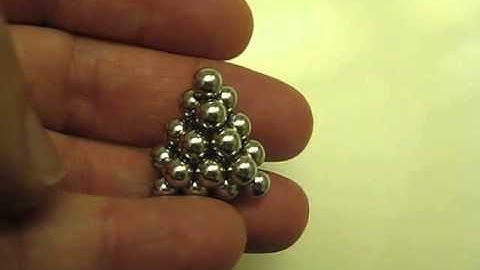 Fun with Triangles Pt 1 made out of Zen Magnets