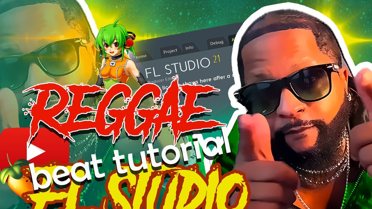 How to create a Reggae Beat with stock plugins in FL Studio 21 - YouTube