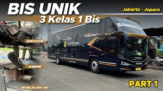 NAIK BUS UNIK PENDATANG BARU DI MURIA RAYA 🔥 || Barxolid Maxalmina Jakarta - Jepara Part 1