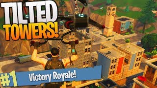 Fortnite NEW MAP UPDATE! - Tilted Towers VICTORY ROYALE Gameplay!