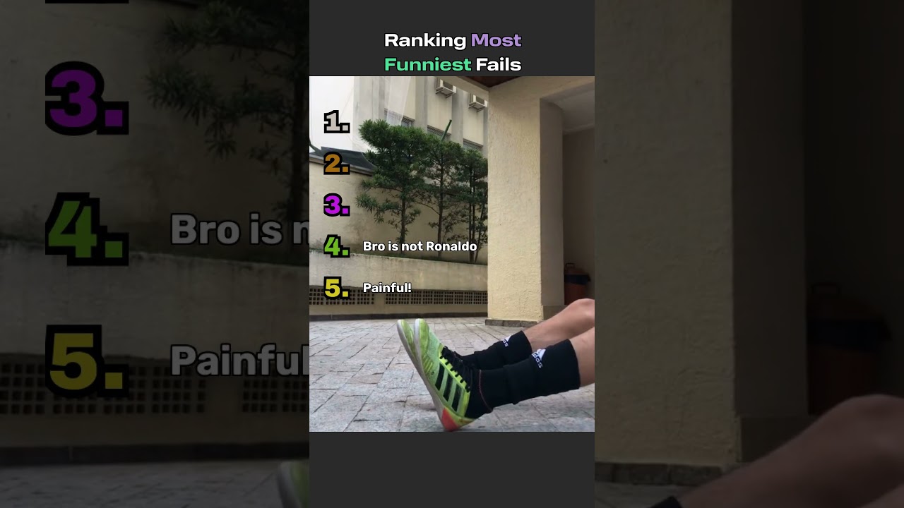 Ranking Most Funniest Fails