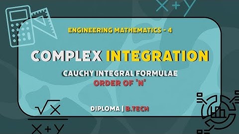 Cauchy Integral Formula | Order of 
