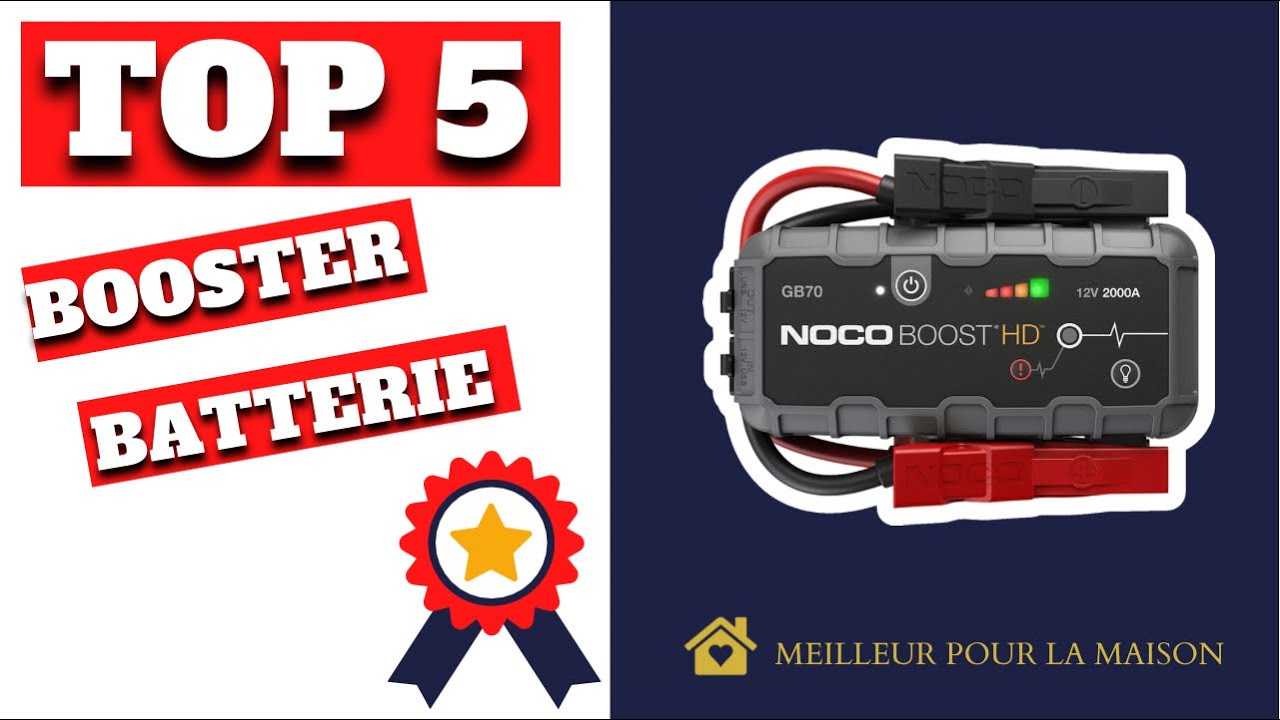 TOP 5 : Meilleur Booster Batterie Voiture 2023 