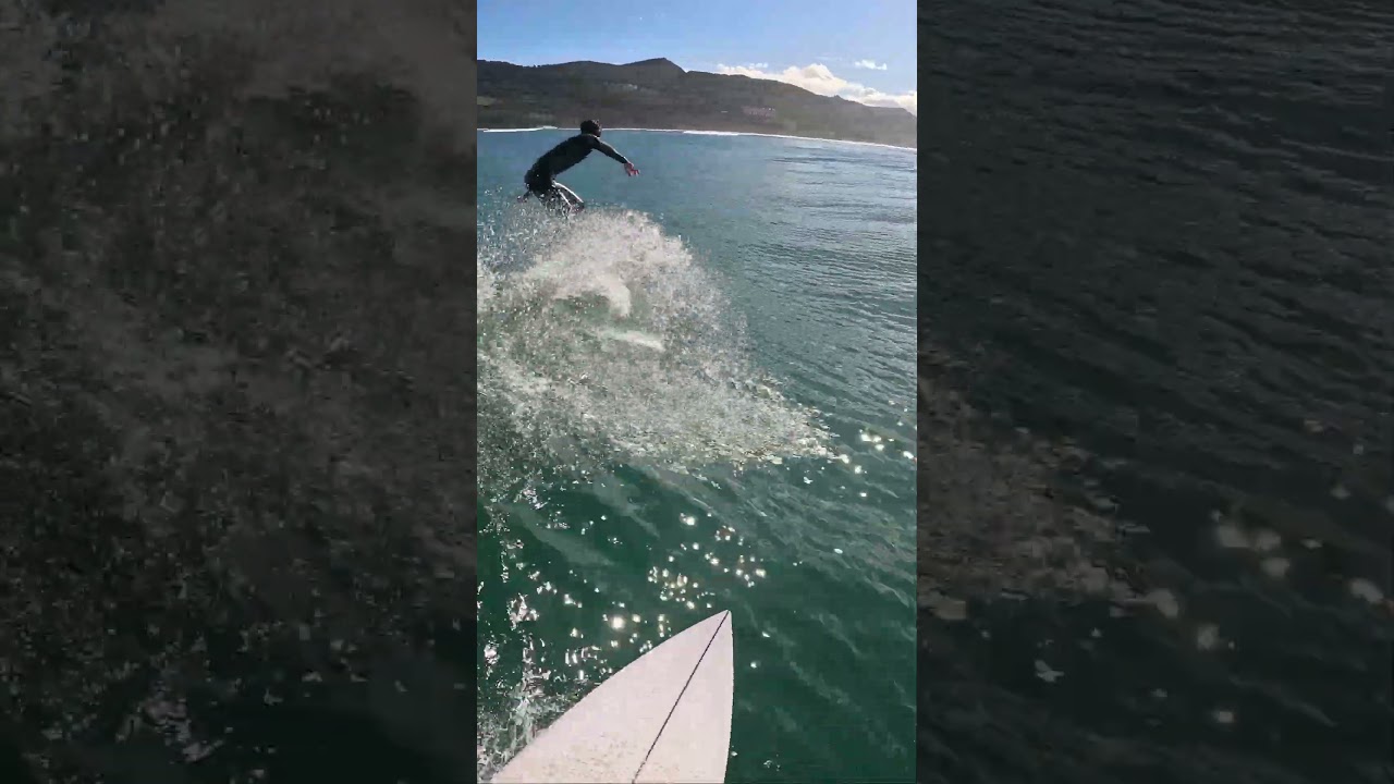 what it's really like surfing at a world class wave...