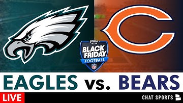 Eagles vs. Bears Live Streaming Scoreboard, Play-By-Play, Highlights, Stats, Box Score; Prime Video