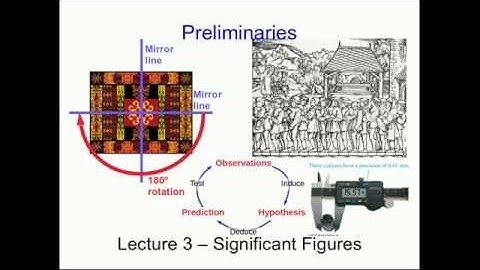 CBU PHYS 1104 - Preliminaries Lecture 3 (old version)
