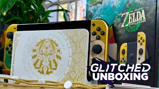 The Legend of Zelda: Tears of the Kingdom Nintendo Switch OLED Edition Unboxing