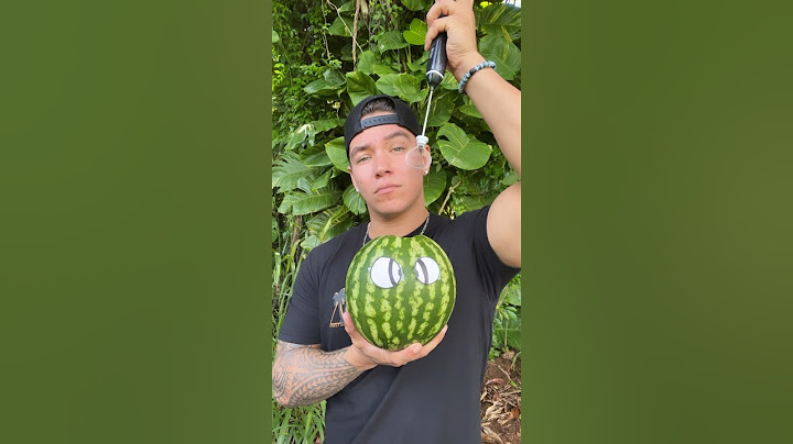 My watermelon went through it 🍉 #DontCrySweetie