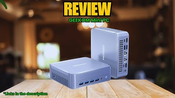 🔥 GEEKOM AX8 Max Mini PC Review | Ryzen 7 8745HS + Radeon 780M = 8K-kracht in je zak!