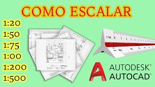 Como escalar en AutoCAD