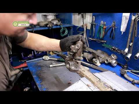 Hyundai Santa Fe ,Хендай санта фе снятие и ремонт рулевой рейки