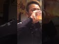 お酒飲めないおじさんの一気🍻