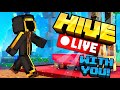 Hive Live With Viewers!||Cs's And More!||Minecraft Bedrock