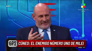 📢 SANTIAGO CÚNEO, el enemigo número uno de Milei: 