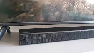 Test with soundbar