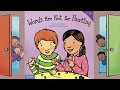 Words are not for hurting by elizabeth verdick  kids book read aloud