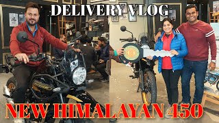 2024 Royal Enfield Himalayan 450 First delivery | New Himalayan 450 Top Model Hanle Black...