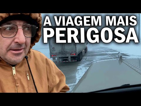 Vídeo: Os caminhoneiros da estrada de gelo foram cancelados?