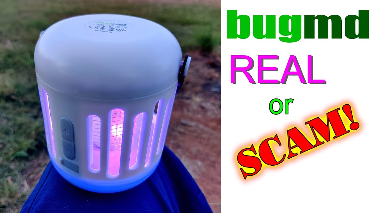🔥 2021 Review: BugMD Camping Mosquito Zapper. SCAM ❌ or Real ✔️? 