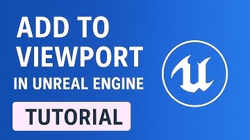 Unreal Engine 5 UI – Blueprint Tutorial – Add to Viewport in UMG