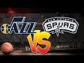 Spurs de San Antonio vs Jazz de Utah - NBA 2020