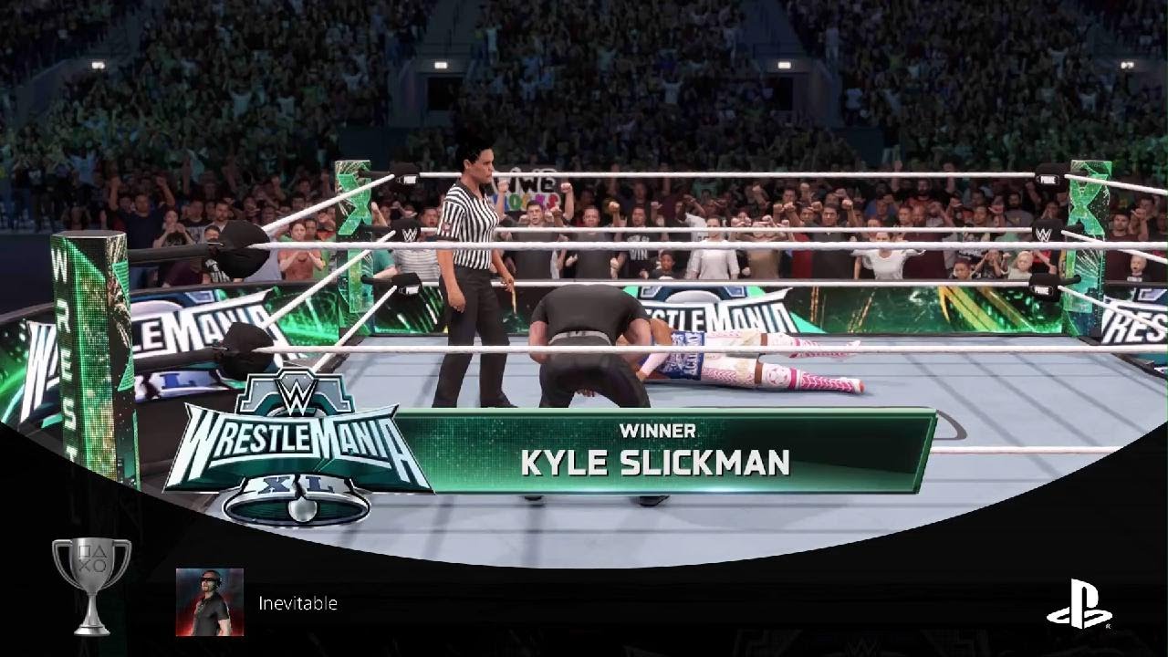 WWE 2K25 only one gm Trophy left