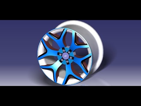 CATIA V5 TUTORIAL | FACENDO cerchi in lega