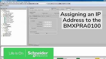 Assigning an IP address to the BMXPRA0100 using Unity Pro | Schneider Electric Support