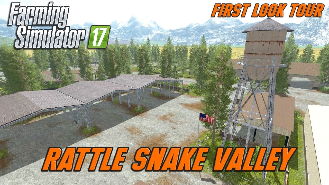 Farming Simulator 2017 | Rattle Snake Valley | First Look!