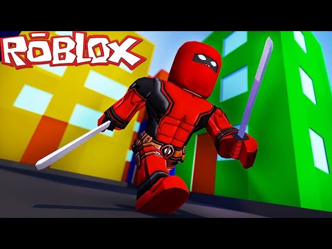 How To Look Like Deadpool In Roblox Youtube