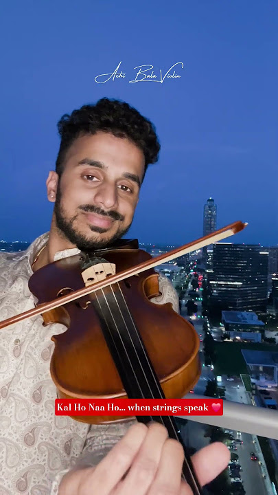 Kal Ho Na ho | Violin Cover | Shahrukh Khan | Sonu Nigam #bollywoodmusic #kalhonaho