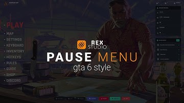 PAUSE MENU GTA 6NUI  [ESX][QBCORE] -- [FIVEM] By Rex Studio
