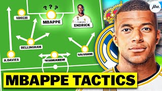 How Real Madrid Setup With Mbappe.