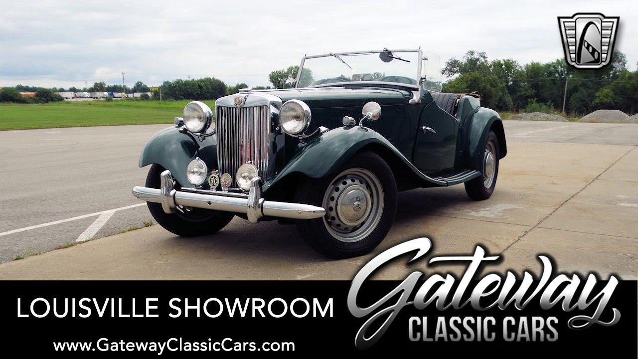 1952 MG TD, Gateway Classic Cars Louisville #3261 LOU - YouTube
