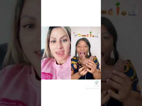 ردة فعل شروق على اغرب فيديوهات التكتوك TikTok