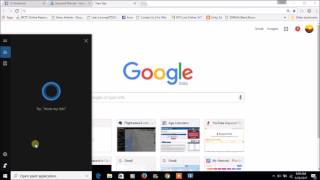 cortana in windows 10,basic tutorial to show how it works and how to give commands