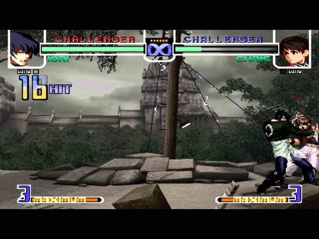 Orochi Iori Combo (Inputs + Hand Cam) - KOF 2002 PS2 Hack, I made  something today., By Ge Os