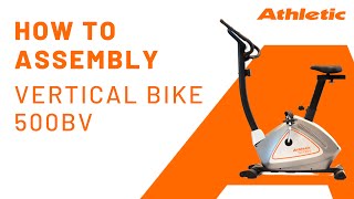 Athletic Vision Fitness - VERTICAL BIKE 500BV  - How to Assembly