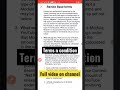 New terms and condition kaise accept kare # #shorts #youtubemonetizationbigupdate