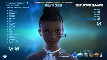 Final Fantasy XIV: A Realm Reborn  Character Creation Hyur - Ebony Female