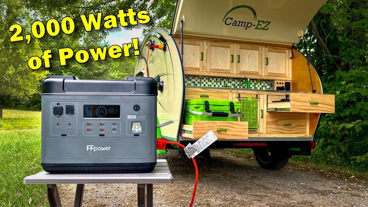 Portable Power Station Camper