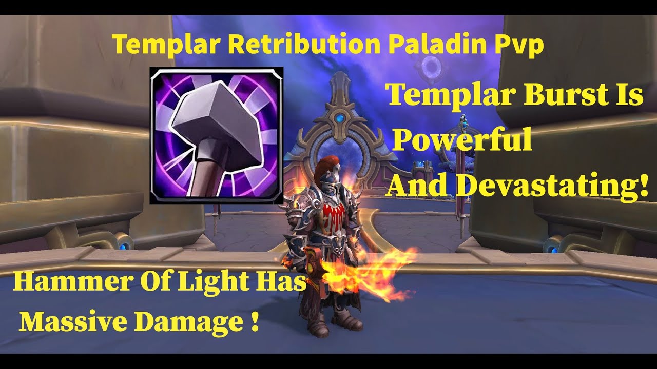 Templar Retribution Paladin -(Solo Rated Battleground Blitz #1) - Wow The War Within 11.2.0
