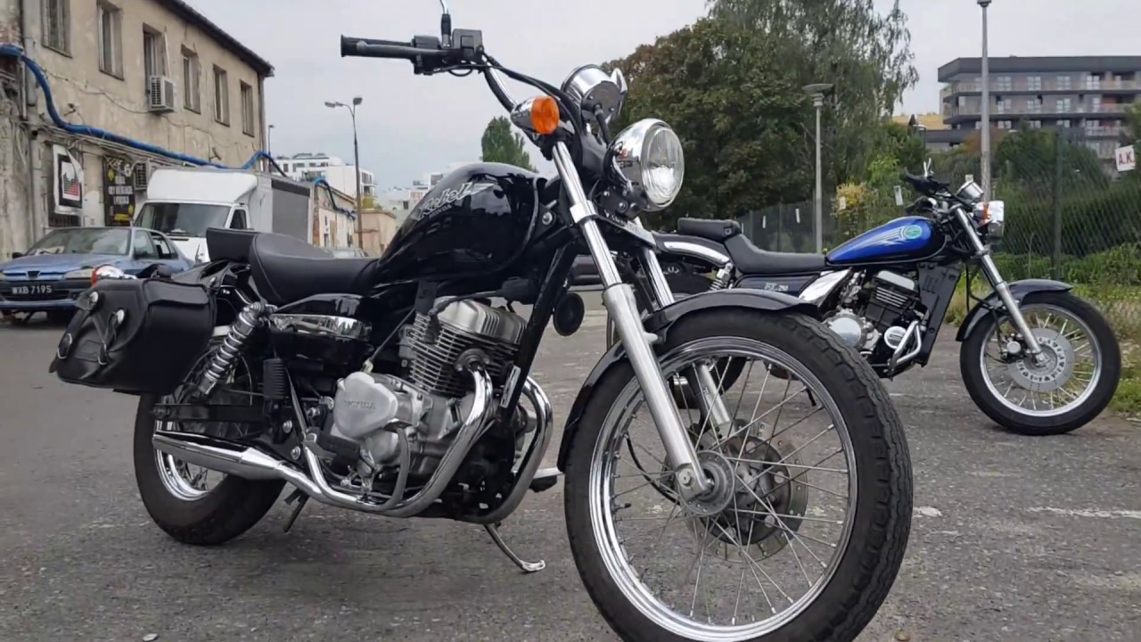 1997 Honda REBEL 125 ONESTO motocykle Warszawa YouTube