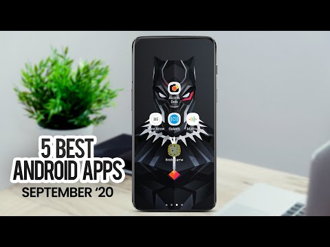 5 BEST ANDROID Apps! September 2020!