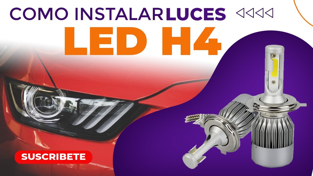 How To Install H4 Led Lights  Quick Tutorial 2022 